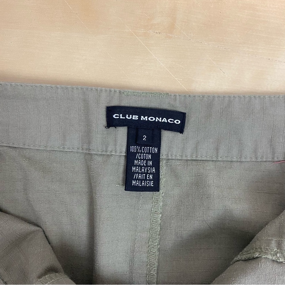 Club Monaco • cargo mini skirt - Picture 7 of 11